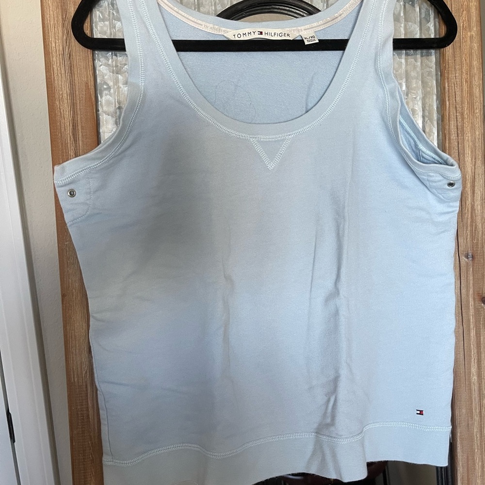 Tommy Hilfiger Sky Blue Women's Tank Top
